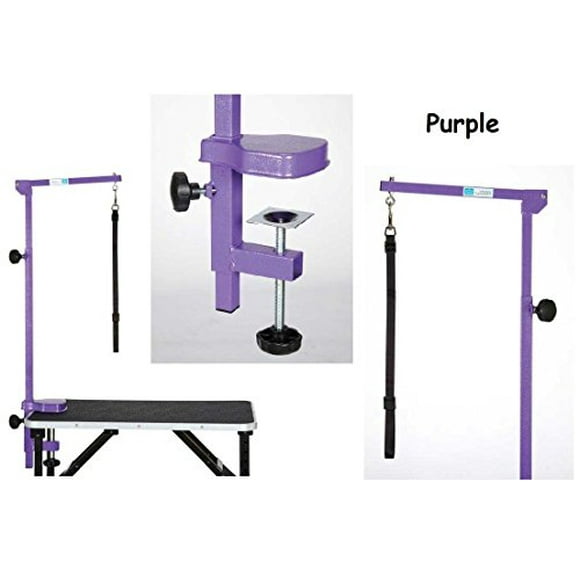 Bras de Toilettage Pliables Equipment Professionnels Disponibles en 3 Couleurs (Violet)
