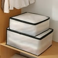 thumbnail image 4 of Moisture-proof quilt storage bag translucent visible clothing quilt storage box M, 4 of 7
