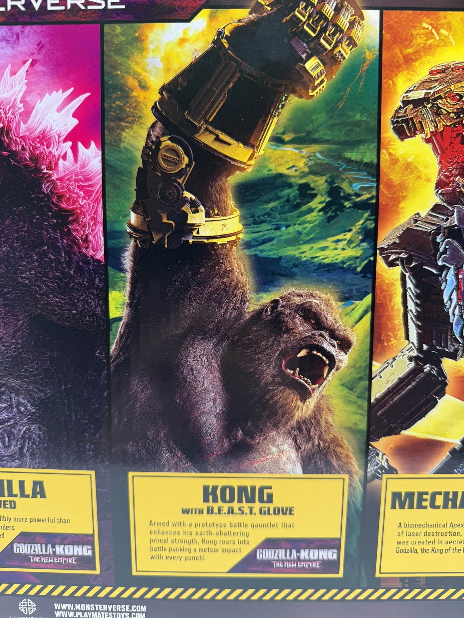 Godzilla King of the Monsters Monsterverse Titans vs. Titans Battle Pack Action Figure Set