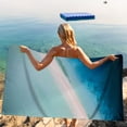 thumbnail image 3 of Muecwrye Microfiber Beach Towel, Large Beach Towel"60x30" Sand Free ,Portable, Water Absorbing,Quick Dry for Travel ,Sports ,Pool ,Swimming Bath, Yoga,Seascape Personalized Beach Towel, 3 of 6