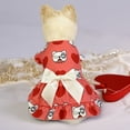 thumbnail image 5 of Walbest Pet Dress with Bow Decoration Pet Dress Comfortable Cat Dress with Charming Bow Decoration Cartoon Print Dog Princess Skirt Pet Supplies Charming Pet, 5 of 8