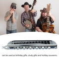 thumbnail image 4 of Harmonica Comb Part,Smooth Sliding Mechanism Chromatic Harmonica Comb for Beginners, 4 of 7