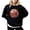Black Sweatshirt, variant on Basketball Faux Glitter Sweatshirt for Women Trendy Girly Baseketball Player Pullover Black Sweatshirt Adult Large