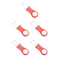 thumbnail image 1 of Soidarity Golf Pitch Groove Repair Fork Pitchfork Mango de plástico Cabeza de acero inoxidable Reutilizable Putting Marker Removal Red Rojo 5piezas, 1 of 6