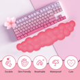 thumbnail image 4 of Reposa Muñecas para Teclado JIKIOU con Espuma de Memoria y Base de PU, 4 of 7