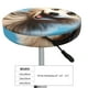 thumbnail image 4 of Balery Blue Sky Cute Wolf Fundas de asiento para taburete de bar redondo de tela de terciopelo ajustables que protegen de arañazos y manchas para sillas de 14 a 17 pulgadas.-13 inch, 4 of 7