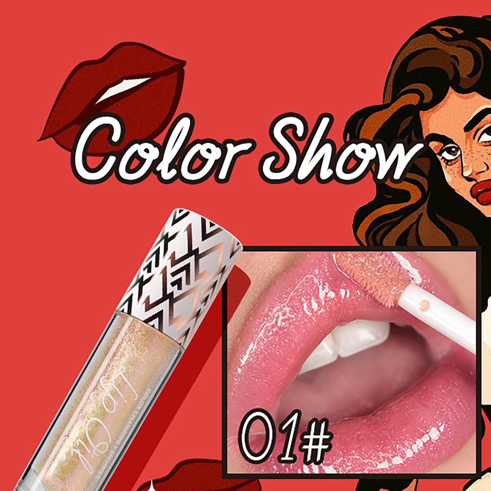 Light Lip Gloss Set Small Clear Pouch for Lip Gloss Water Lip Stain Clear Lip Liner High on Lip Gloss Lip Gloss for Girls Kids with Color Makeup Forever Lip Liner Taupe Stay Glossy Lip Gloss