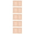 thumbnail image 4 of Tapete para bebidas, 5 tapetes para tazas, accesorios de cocina naturales, posavasos de madera, rendimiento inigualable, 4 of 9