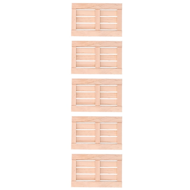 Alfombrilla de madera para tazas ANGGREK mano de obra exquisita respetuosa con el medio ambiente 11,5 x 7,5 x 1,5 cm