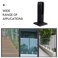 thumbnail image 2 of KAKOWELY 1 Set of Stainless Steel Glass Railing Clamp Black for Home Improvement, 2 of 8