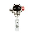 thumbnail image 1 of Funny And Cute Cartoon Pattern Badge Reel With Clip Closure For Workplace Induction Graduation Of Doctors Teachers Students Workers, 1 of 4