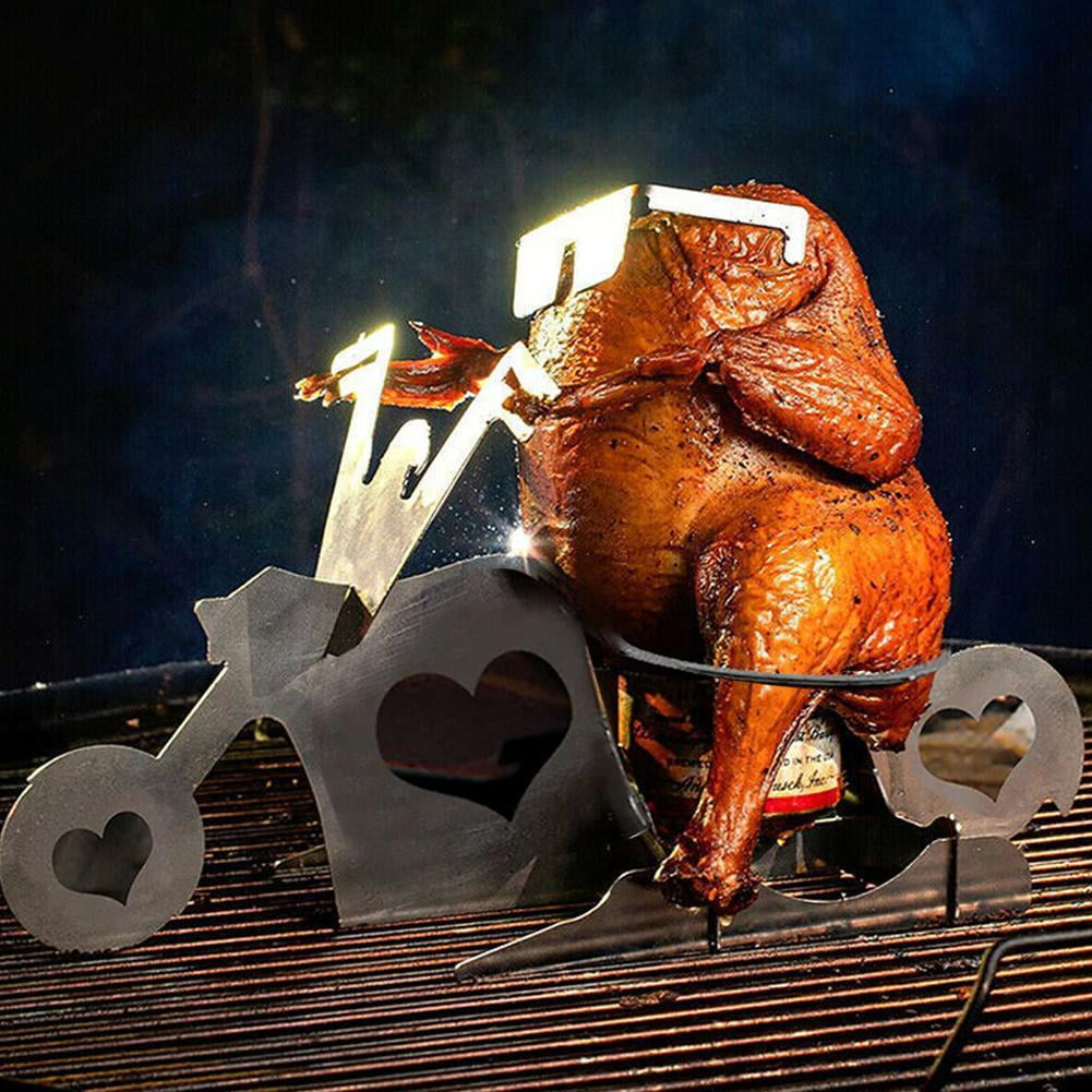 beer can chicken holder motorcycle