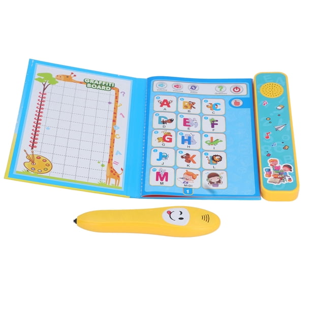 Libro De Sonido ABC Para Niños, Libro Parlante De Aprendizaje Electrónico, Punto De Actividad Preescolar, Juguete De Lectura, Regalo De Cumpleaños Interactivo Para Lectura
