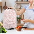 thumbnail image 3 of HELLHERO Rabbit and Daisy Pattern There is only one dust cover Mixer Cover with Coffee Maker Protection Polyester Blender Dust Cover, 3 of 6