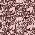 thumbnail image 1 of Ahgly Tapis d'Intérieur Lavable en Machine Carré Transitionnel Rose Profond, 6 Pieds Carré, 1 of 7