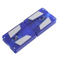 thumbnail image 3 of Almohadilla de refrigeración para ordenador portátil, enfriador, ventilador doble USB portátil plegable, luz LED azul transparente DR‑2008G, 3 of 8