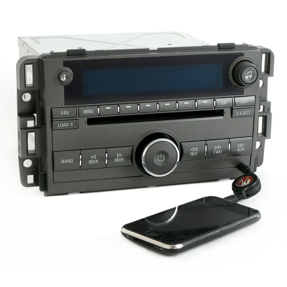 Restored Buick Lucerne 2007 AM FM 6 Disc MP3 CD Player Bluetooth 15797876 Unlocked - (Refurbished)