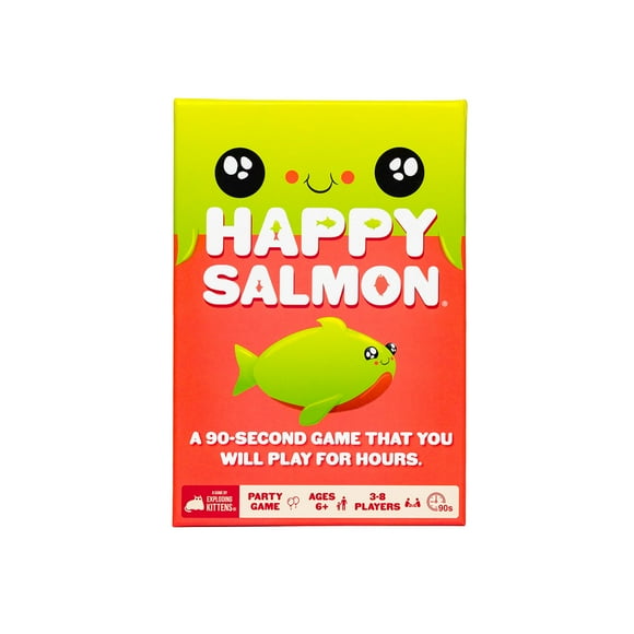 Juegos de fiesta para familias Exploding Kittens LLC Happy Salmon