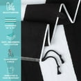 thumbnail image 3 of Arkwright Tie & Dry Beach Towel (Case of 12), 30x70 in, Black, 3 of 5