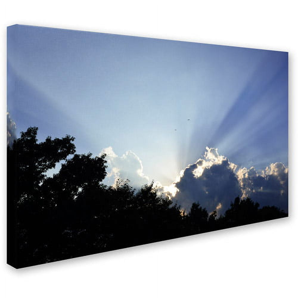 Trademark Fine Art "Inspirational Sky" Canvas Art by Kurt Shaffer