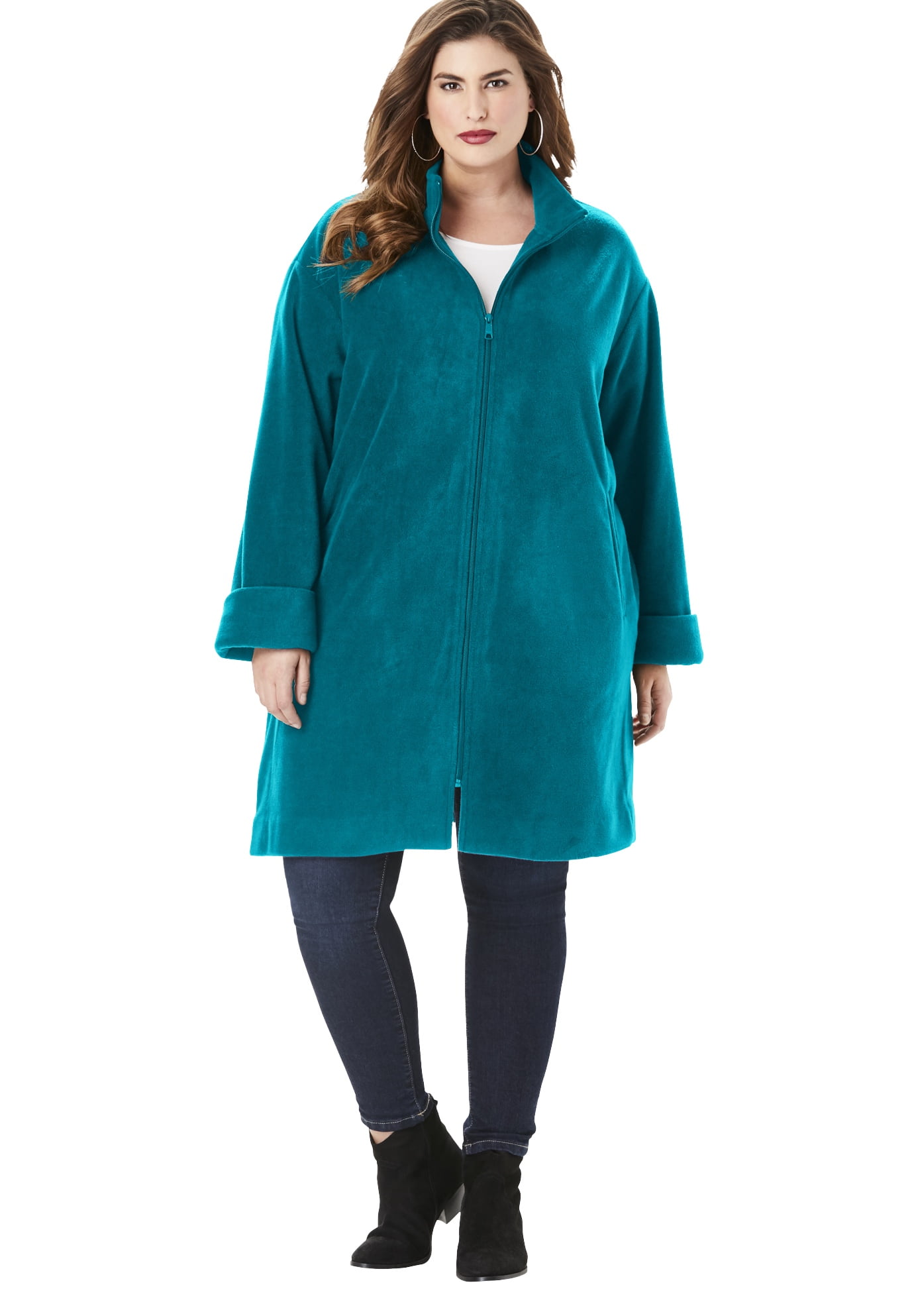 women's plus size coats at walmart