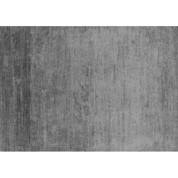 Ahgly Company Indoor Rectangle Oriental Gray Industrial Area Rugs, 7' x 9'