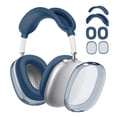 thumbnail image 3 of Funda Transparente 4 en 1  Almohadillas para Los Oídos Diadema AirPods Max() Color Rosa, 3 of 6