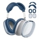 thumbnail image 5 of Funda Transparente 4 en 1  Almohadillas para Los Oídos Diadema AirPods Max() Color Rosa, 5 of 9