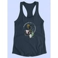 thumbnail image 3 of Crystalline Serpent I Racerback Tank Women -Grace Popp Designs, Female x-Large, 3 of 4