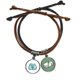 thumbnail image 1 of Sólo el hueso gracioso dibujo Azul Pulsera Cuerda Mano Cadena Cuero Dinero Pulsera Unbranded M, 1 of 2