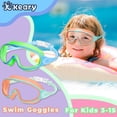 thumbnail image 2 of Pack de 2 gafas de natación Keary para niños de 6 a 14 años, antivaho y UV, 2 of 7
