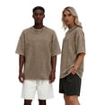 thumbnail image 5 of Sundazz Oversized T Shirts for Women Cotton Vintage Acid Wash Tees Baggy Shirts Trendy Casual Tops, 5 of 9