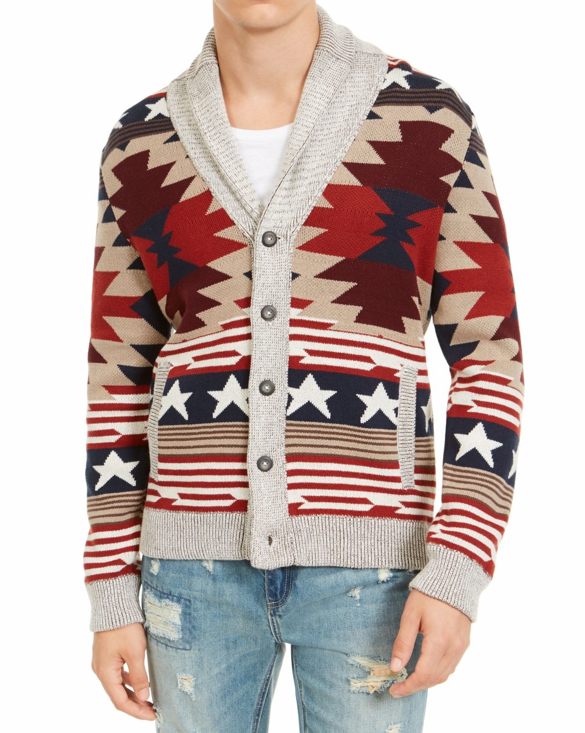 macy's men's sweaters cardigans