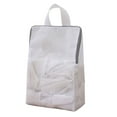thumbnail image 1 of Bolsa de malla para lavar ropa interior, plegable, con asa y cremallera, ideal para viajes., 1 of 8