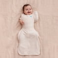 thumbnail image 2 of Love To Dream Swaddle Up Transition Bag, 4-way Stretch, Cotton Blend, 1.0 TOG, Straw Heather, Large, 2 of 12