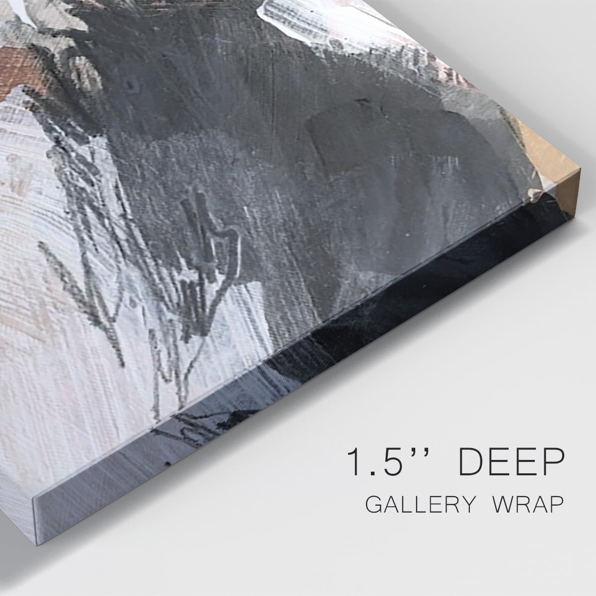 Unbleached Neutrals II Premium Gallery Wrapped Canvas - Ready to Hang