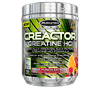 Creactor Micronized Creatine and Creatine HCl Powder, Muscle Builder & Recovery, Fruit Punch Extreme, 120 Servings (269g)