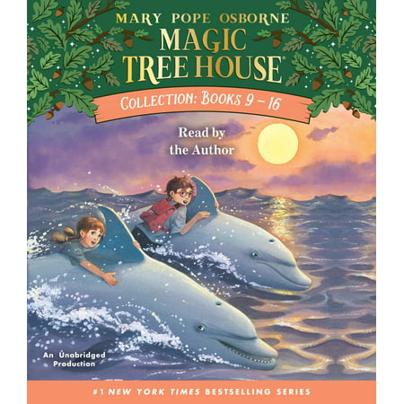 Magic Tree House Collection: Books 9-16 : #9: Dolphins at Daybreak; #10: Ghost Town; #11: Lions; #12: Polar Bears Past Bedtime; #13: Volcano; #14: Dragon King; #15: Viking Ships; #16: (Best Ghost Towns In California)
