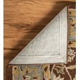 thumbnail image 4 of Linon Home Décor Trio Traditional Area Rug Collection, Brown and Light Blue, 5' x 7', 4 of 4