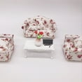 thumbnail image 2 of GOOHOCHY Mini House Furniture Set Flat Panel Grey 2Pcs, 2 of 4