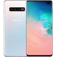 thumbnail image 1 of Refurbished Samsung Galaxy S10+ 4G - 128GB – Prism White – 12MP Triple Rear & 10 MP Front Camera - Fully Unlocked Smartphone - Excellent Condition, 1 of 8