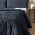 thumbnail image 3 of Byourbed Dark Sky Reserve® - Bamboo Linen  Comforter - Portugal Made - Nightfall Navy King, 3 of 5