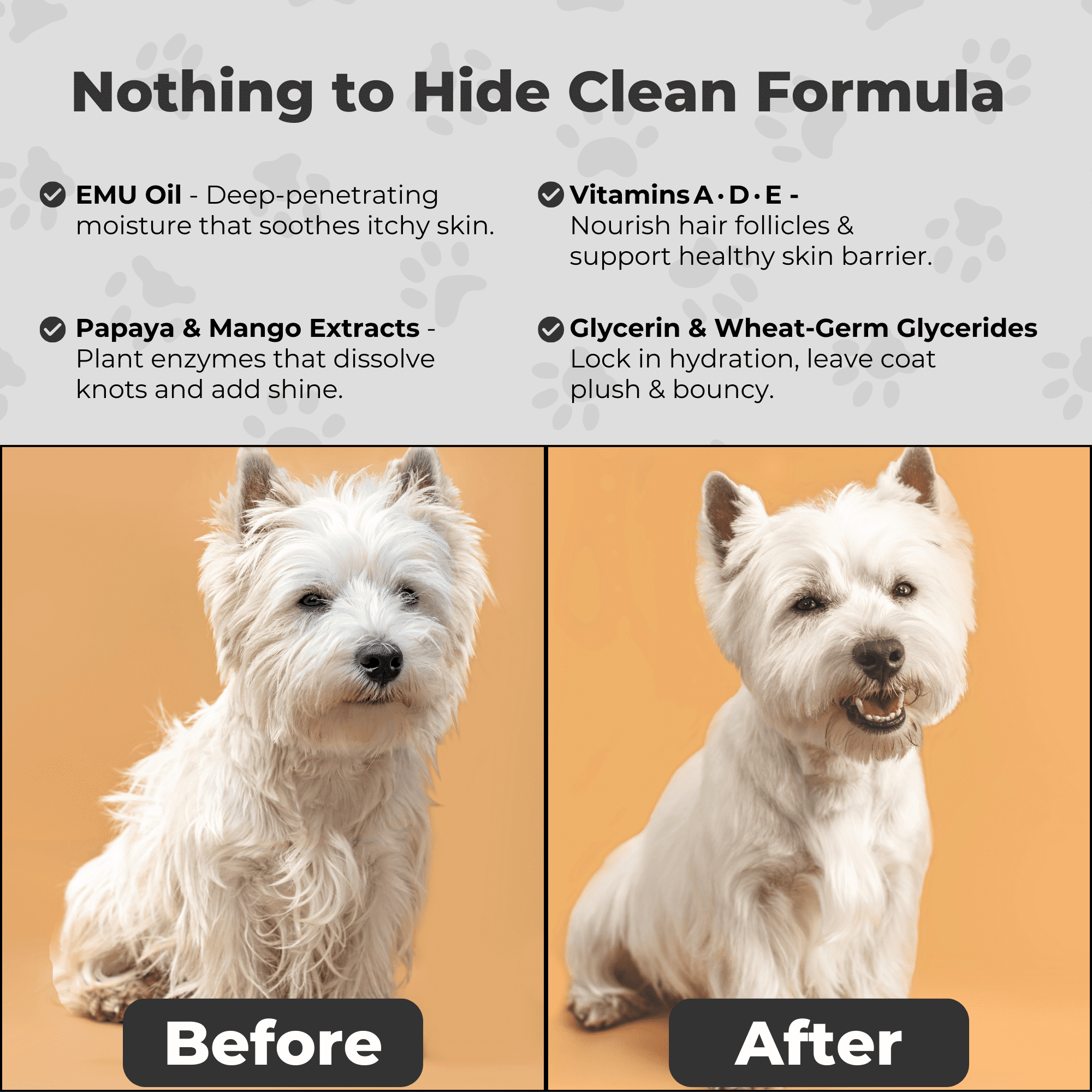 Doodle Me This Kingston & Hamilton Dog Leave in Conditioner Spray - Papaya Citrus - 17 oz