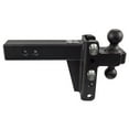 thumbnail image 4 of Bulletproof Hitches Trailer Hitch Ball Mount HD254 For 2-1/2 Inch Receiver; Lockable Lock Sold Separate; 22 000 Pound Gross Trailer Weight; Adjustable 4 Inch Drop/4 Inch Rise; Non Swivel, 4 of 11