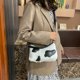 thumbnail image 1 of Bolsa Bolso bandolera de hombro de lana para mujer, bolsos de moda de invierno, bolso satchel para mujer Tmvgtek Para estrenar, 1 of 9