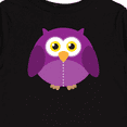 thumbnail image 4 of Inktastic Purple Owl Bird Boys or Girls Long Sleeve Toddler T-Shirt, 4 of 5