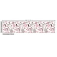 thumbnail image 3 of Ambesonne Eiffel Tower Fabric by the Yard Upholstery, Paris Honeymoon, 2 Yards, Pale Pink White, 3 of 5