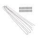 thumbnail image 4 of COMPUKAS 2Ud Cuerda Tirador Para Ventilador De En Plata Durable Y, 4 of 8