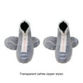 thumbnail image 2 of Justharion Unisex Waterproof Shoes Cover – Durable And Reliable Protection For Shoes Transparent.White 1Set, 2 of 6