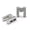M, variant on 60Pcs A-Z 8mm Rhinestone Slide Letter Charm DIY for Leather Name Bracelet Belt,A